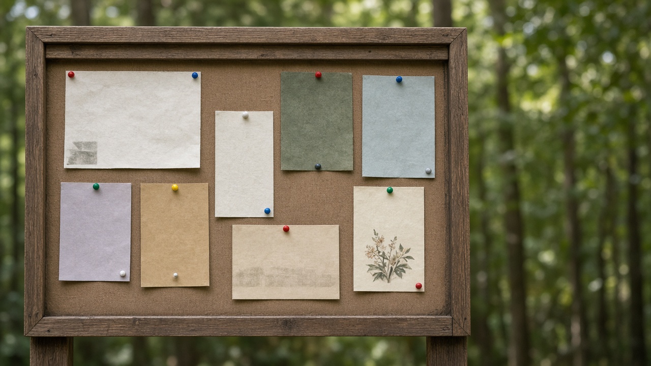 Community message board
