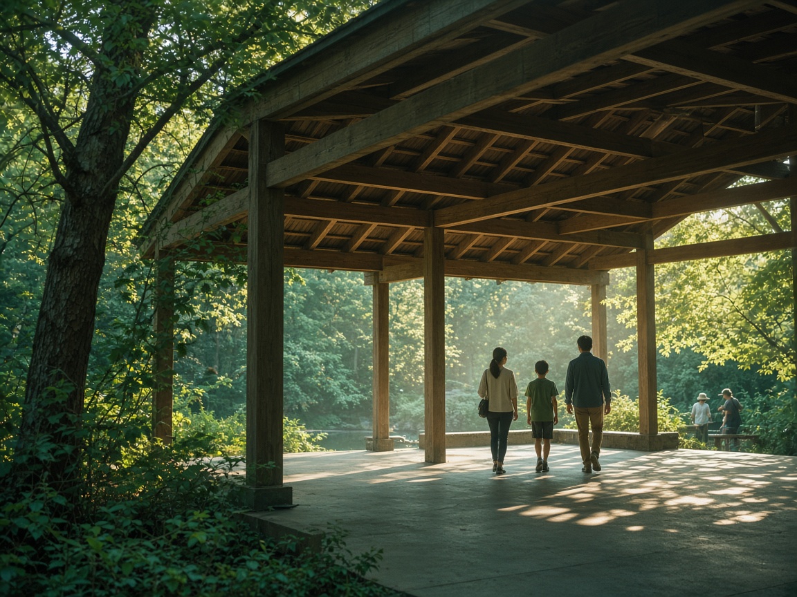 Education pavilion at the conservancy